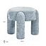 Richmond Interiors  Poef Holly Bergen 602 Light blue Chenille