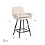 Richmond Interiors  Counterstoel Linsey beige chenille Niagara 902 beige