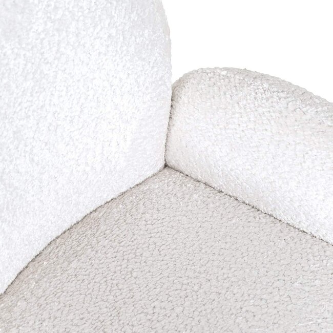 Richmond Interiors  Draaifauteuil Jolie Sheep 02 Wit