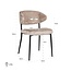 Richmond Interiors  Stoel Bea set van 2 Sheep 01 nature