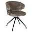 Richmond Interiors  Draaistoel Milly Niagara 104 Stone Chenille