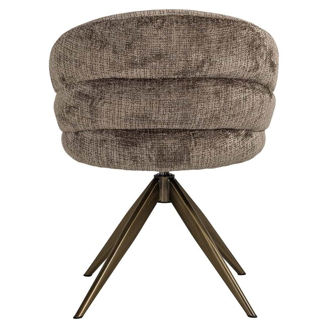 Richmond Interiors  Draaifauteuil Zendaya Niagara 104 Stone Chenille