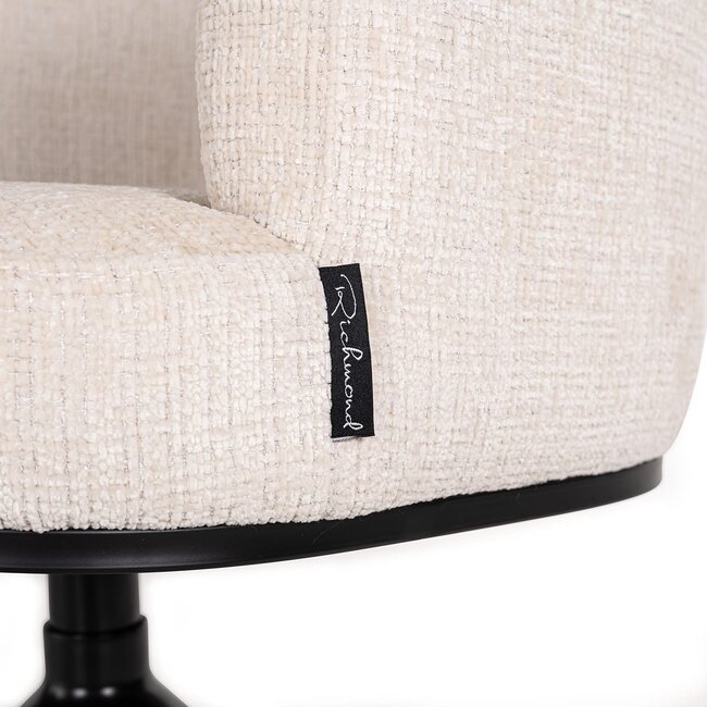 Richmond Interiors  Draaistoel Cheyenne beige chenille