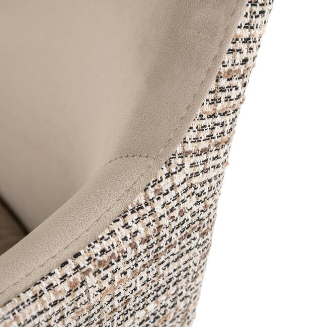 Richmond Interiors  Draaifauteuil Lisonne be trendy nature / khaki velvet