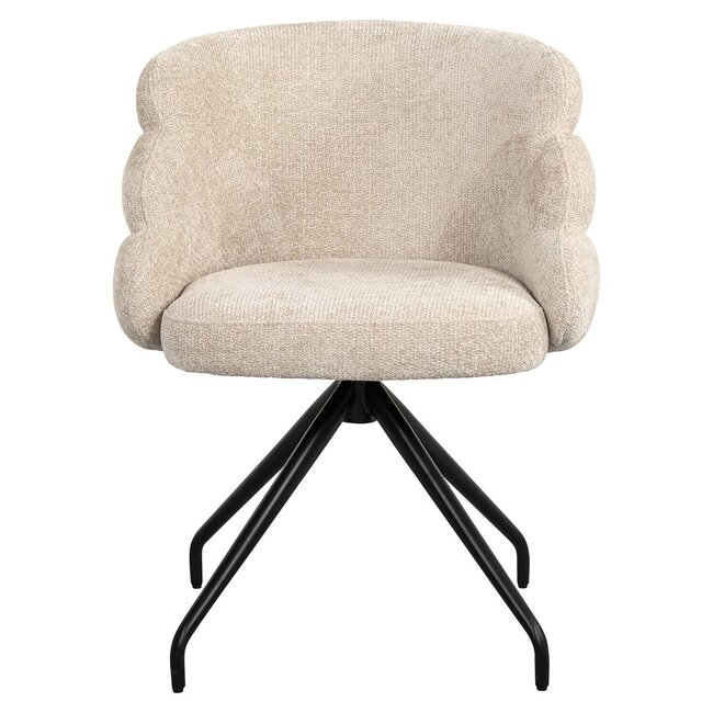 Richmond Interiors  Draaifauteuil Kayla Unicorn 11 cream