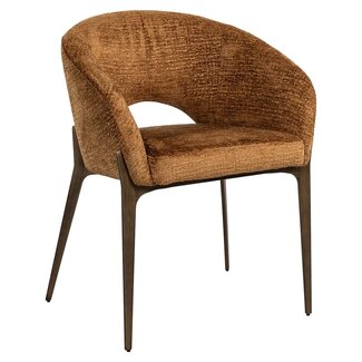 Richmond Interiors  Eetkamerstoel Kenzi cognac fusion Fusion cognac 28