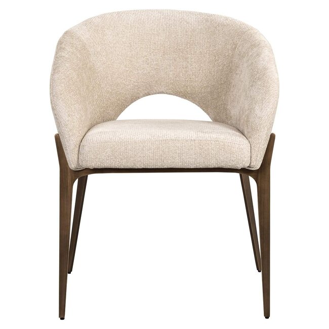 Richmond Interiors  Eetkamerstoel Kenzi Unicorn 11 cream