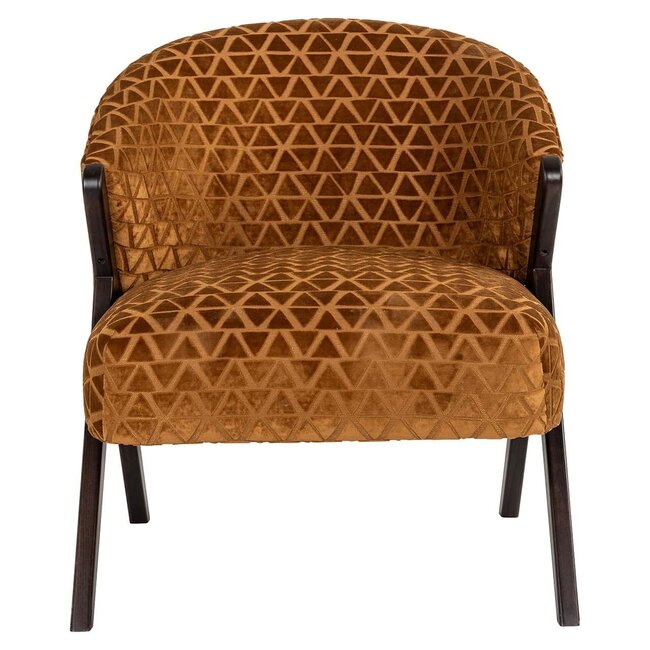 Richmond Interiors  Fauteuil Mia Triangle 2013 old Goud