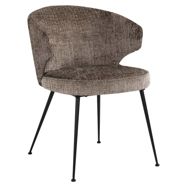 Richmond Interiors  Stoel Xandra stone chenille