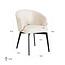 Richmond Interiors  Stoel Amphara Wit chenille