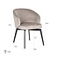 Richmond Interiors  Stoel Amphara khaki velvet