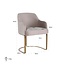 Richmond Interiors  Stoel Hadley khaki velvet