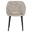 Richmond Interiors  Arm chair Giovanna trendy nature/quartz khaki