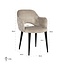 Richmond Interiors  Arm chair Giovanna trendy nature/quartz khaki