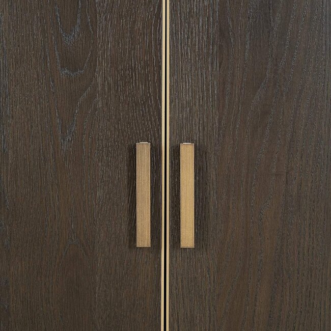 Richmond Interiors  Wandkast Rivertree 3-planken 2-deurs Bruin