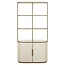 Richmond Interiors  Wandkast Tivoli 2-deurs 3 open planken Wit