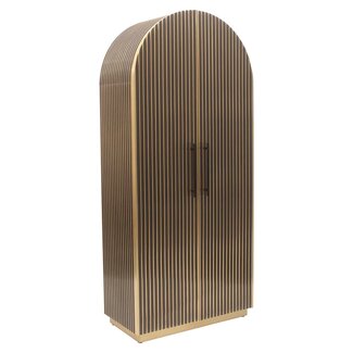 Richmond Interiors  Wandkast Les Arcs 2-deurs Brushed Goud