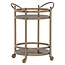Richmond Interiors  Trolley Hendricks brass Brushed Goud