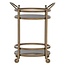 Richmond Interiors  Trolley Hendricks brass Brushed Goud