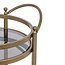 Richmond Interiors  Trolley Hendricks brass Brushed Goud