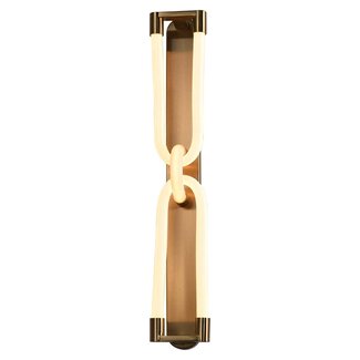 Richmond Interiors  Wandlamp Lysa Brushed Goud