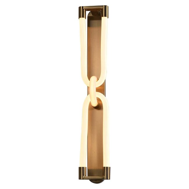 Richmond Interiors  Wandlamp Lysa Brushed Goud