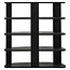Richmond Interiors  Wandkast Navarino 3-planken Dark coffee