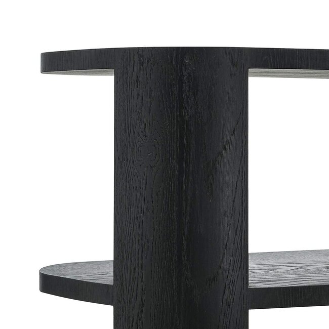 Richmond Interiors  Wandkast Navarino 3-planken Dark coffee
