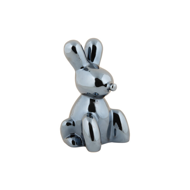 Present Time Ornament Balloon Bunny zwart