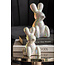Present Time Ornament Balloon Bunny wit parelmoer