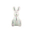 Present Time Ornament Balloon Bunny wit parelmoer groot