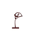 Light en Living Ornament op voet 15x7,5x29 cm CALLA glans bordeaux