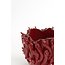 Light en Living Vaas deco 25,5x24,5x20,5 cm PEPPER  keramiek rood