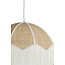 Light en Living Hanglamp Ø50x38 cm MALACIA raffia  naturel+crème