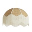Light en Living Hanglamp Ø50x38 cm MALACIA raffia  naturel+crème