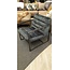 Het Anker Showroommodel Fauteuil Skipper Black & Blue vintage velvet