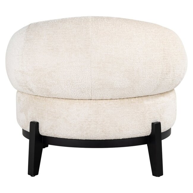 Richmond Interiors  Fauteuil Montana Wit chenille