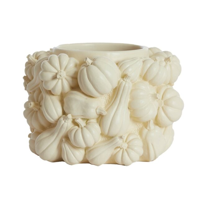 Light en Living Vaas deco Ø28x18 cm PUMPKIN crème