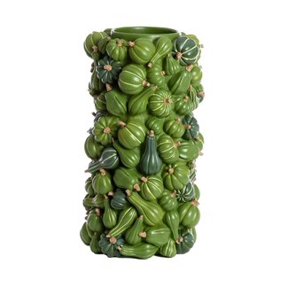 Light en Living Vaas deco Ø27,5x49 cm PUMPKIN groen Light en Living Vaas deco Ø27,5x49 cm PUMPKIN groen