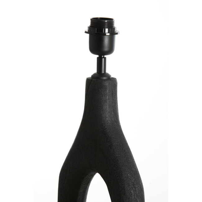 Light en Living Vloerlamp Ø30x135 cm XITTA hout mat zwart