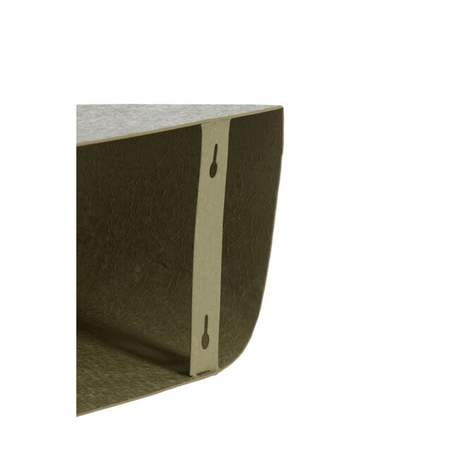 Light en Living Wandplank 32,5x14x18 cm ADAWA mat olijf groen