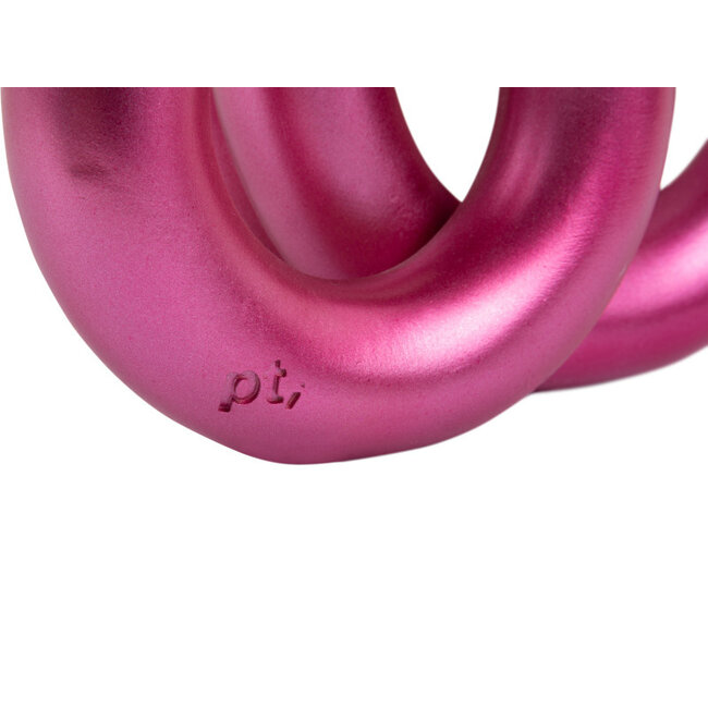 Present Time Kandelaar Rings medium - Metallic roze