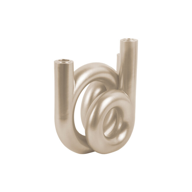 Present Time Kandelaar Rings medium - Metallic Goud