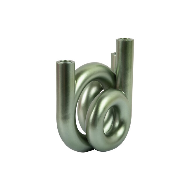 Present Time Kandelaar Rings medium - Metallic Jungle groen