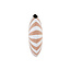 Present Time Vaas Candy Swirl zacht bruin - wit groot