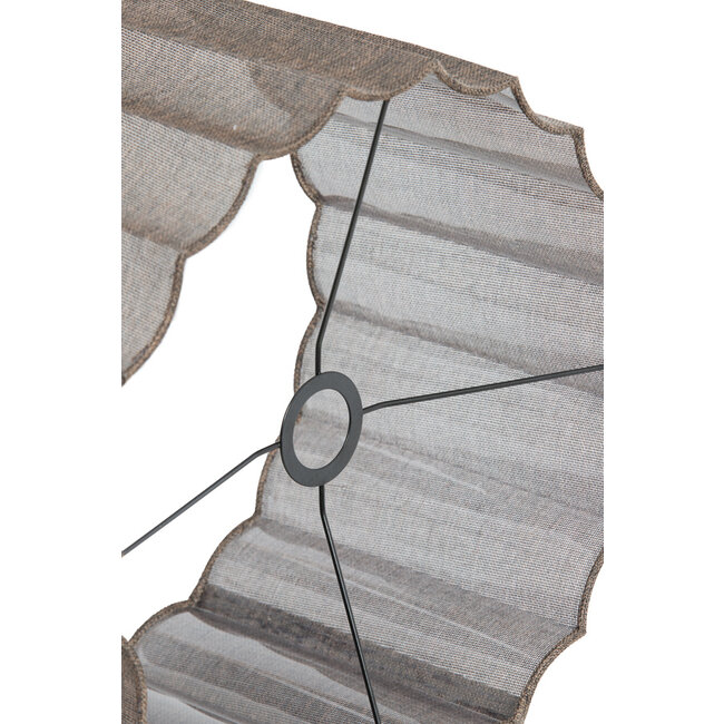 Light en Living Kap cilinder 40-40-25 cm DISLI linnen  bruin