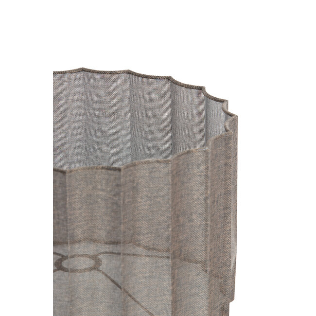 Light en Living Kap cilinder 40-40-25 cm DISLI linnen  bruin