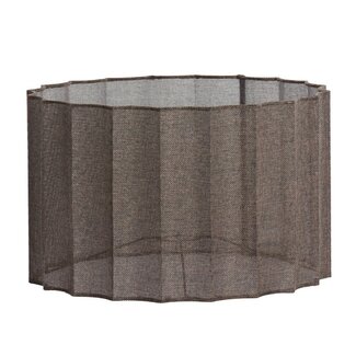 Light en Living Kap cilinder 40-40-25 cm DISLI linnen  bruin Light en Living Kap cilinder 40-40-25 cm DISLI linnen  bruin