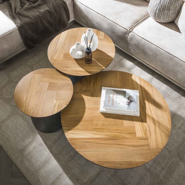 WoonStijl Salontafel set van 3 infinite