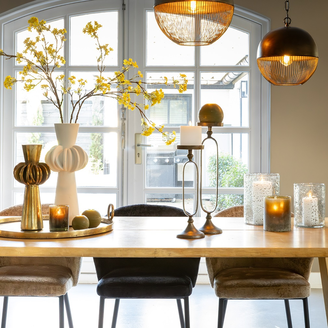 Countryfield Stompkaars Lyon LED Ø 7,5 cm - 12,5 cm wit